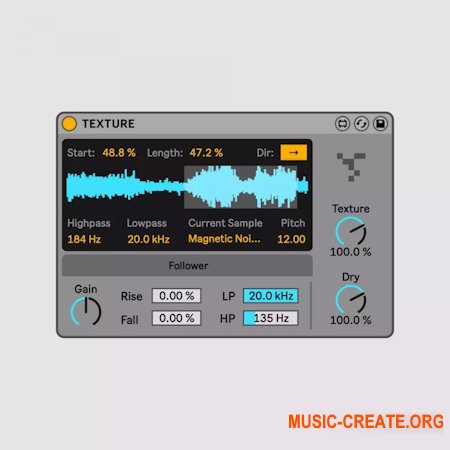 ELPHNT Texture Max for Live Device AMXD