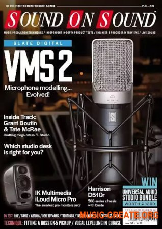 Sound On Sound UK/USA June 2025