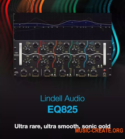 Plugin Alliance Lindell Audio EQ825 1.0.0 macOS