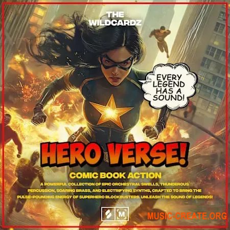 Montage By Splice Hero Verse: Comic Book Action