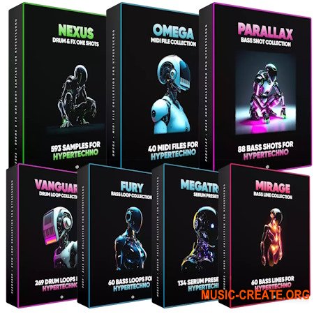 Savage Sounds Hypertechno Sample Pack (WAV, MiDi, Serum presets)