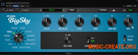Strymon BigSky Plugin v1.2.0