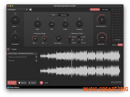 Plugin Alliance Brainworx bx_mastering studio 1.0.0