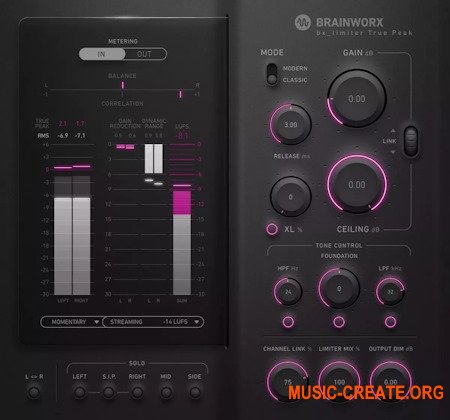 Plugin Alliance Brainworx bx_limiter True Peak 1.3.0