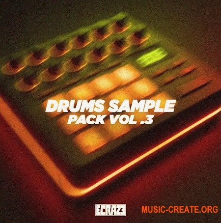 Скачать Ecraze Drums Sample Pack Vol.3 (WAV)
