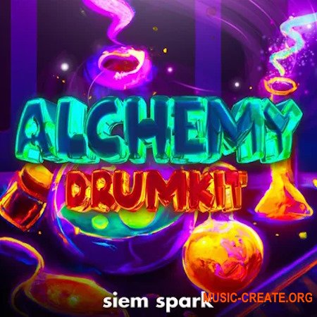 Siem Spark Alchemy Hyperpop Drumkit