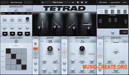 Physical Audio Tetrad v1.0.2