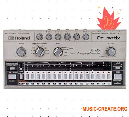 Alex Bop TR-606 Boped Crunchy Saturated Beats from a Classic Machine
