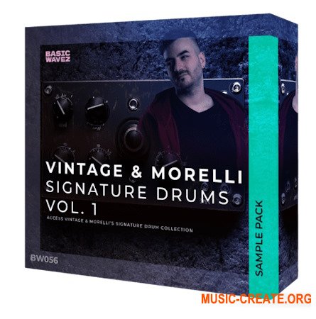 Basic Wavez Vintage and Morelli Signature Drums