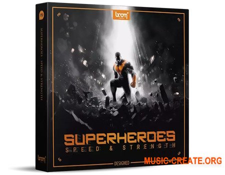 Boom Library Superheroes - Speed & Strength Designed