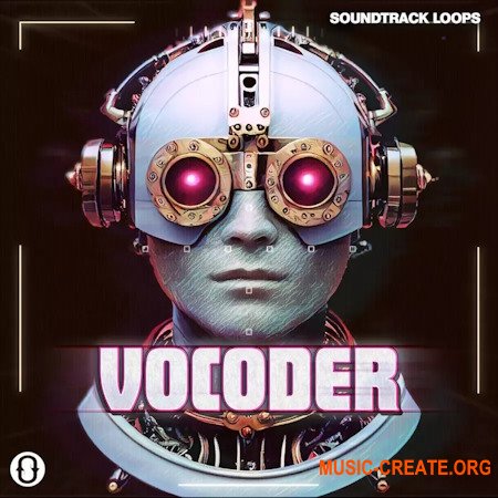 Soundtrack Loops Vocoder: Retrowave Voiced Loops