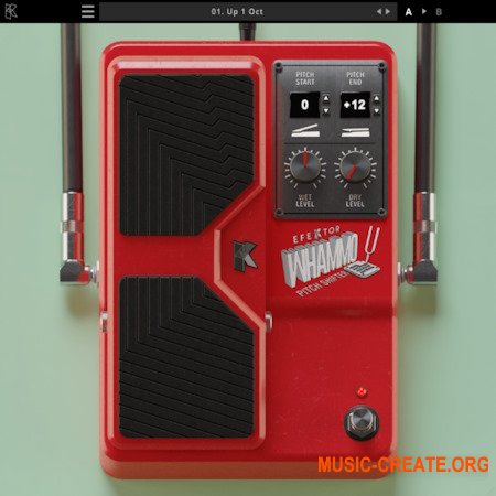 Kuassa Efektor Whammo v1.0.0 REPACK (Team R2R) - гитарный питч-шифтер