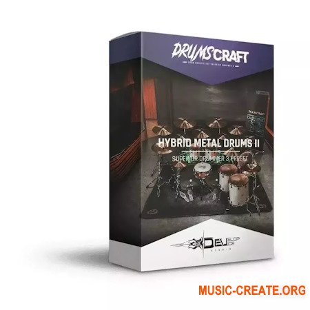 Develop Device Hybrid Metal Drums II : Superior Drummer 3