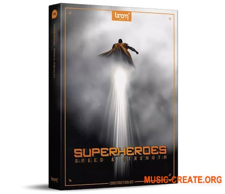Boom Library Superheroes - Speed & Strength Construction Kit