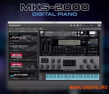 Júnior Porciúncula MKS-2000 Digital Piano