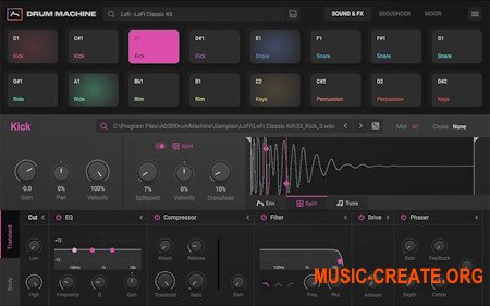 ADSR Drum Machine v1.1.4 WiN (MOCHA)