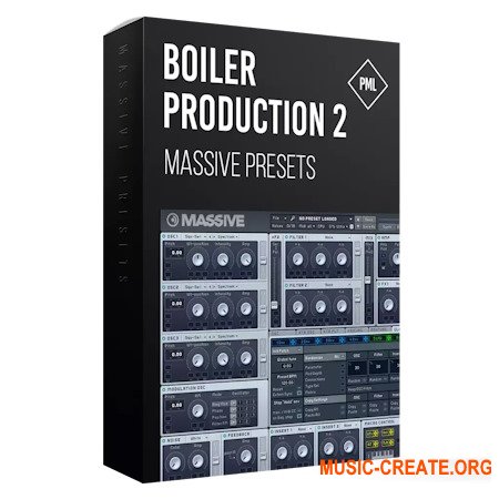 Production Music Live MASSIVE Presets: Boiler Production 2 NMSV