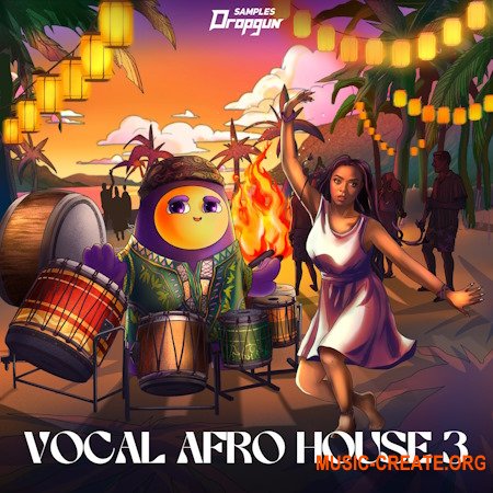 Dropgun Samples Vocal Afro House 3 (WAV MIDI Serum presets)