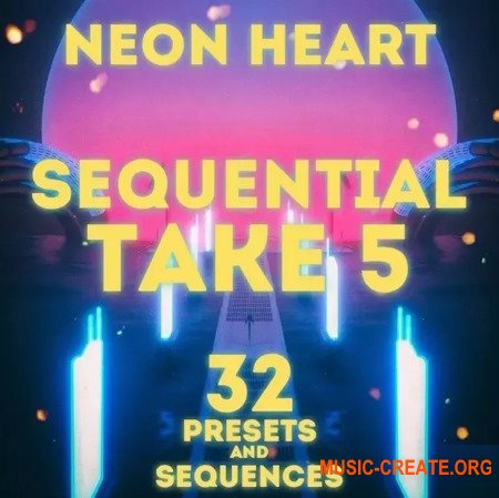 Lfostore SR Sequential Take 5 - "Neon Heart" 32 Presets and Sequences (Take 5 soundsets)