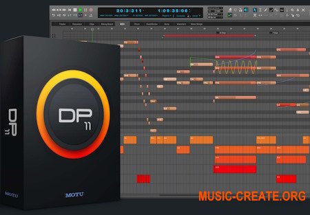 MOTU - Digital Performer v11 (Team R2R) - профессиональный секвенсор