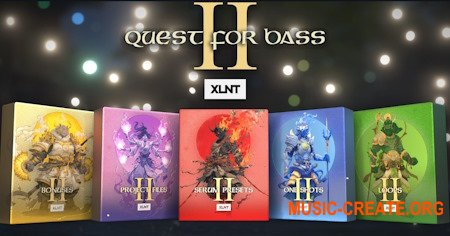 XLNTSOUND Quest For Bass Vol. II (WAV Serum Ableton Project)