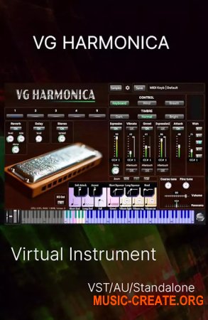 VGTrumpet VG Harmonica Virtual Instrument