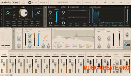 XLN Audio Addictive Drums 2 Complete v2.1.9 WIN OSX (Team R2R) - драм студия