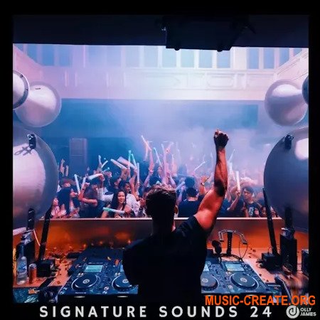 Olly James Signature Sounds Vol.24 Rave Room Kits (WAV MiDi Presets)