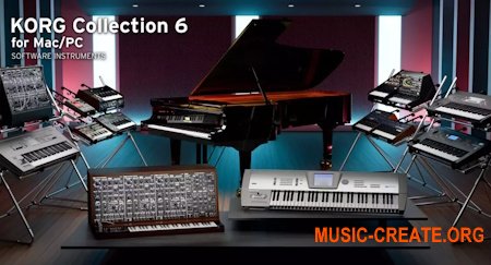 KORG Collection 6 v6.0.0 WIN / macOS + Factory Data