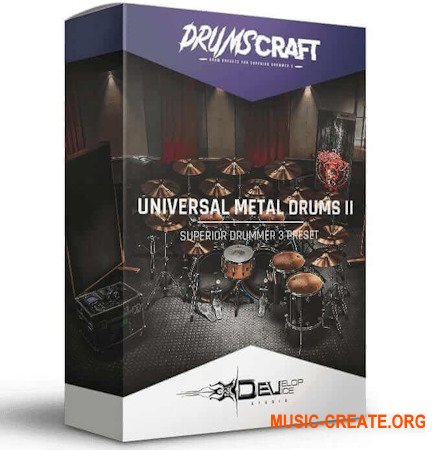 Develop Device Universal Metal Drums II : Superior Drummer 3 Preset