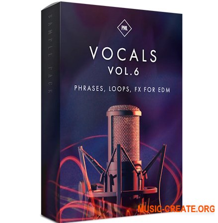 Production Music Live Vocals Vol.6 - Sample Pack (WAV)