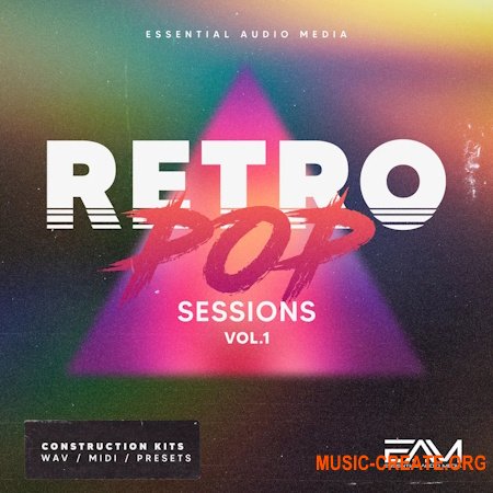 Essential Audio Media Retro Pop Sessions Vol 1 (WAV, MiDi, Sylenth1, Spire Presets)