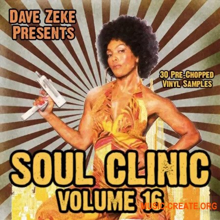 Dave Zeke Soul Clinic 16 Vintage Sample Pack