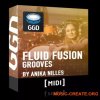 GetGood Drums GGD Fluid Fusion by Anika Nilles Midi Pack (MiDi)