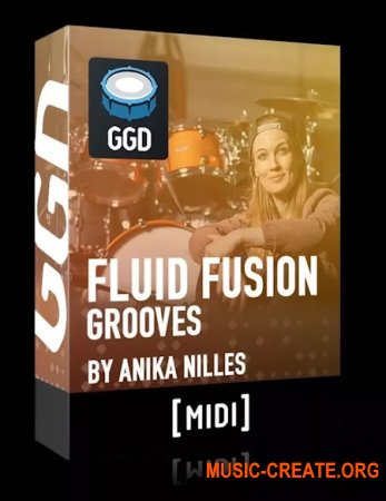 GetGood Drums GGD Fluid Fusion by Anika Nilles Midi Pack