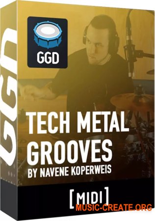 GetGood Drums GGD Tech Metal by Navene Koperweis Midi Pack