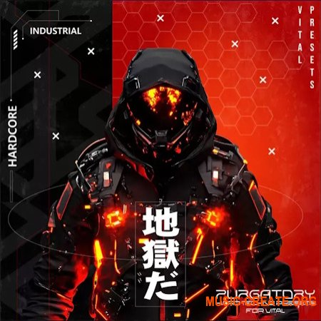 Vortex Samples Purgatory Hard Techno Presets for Vital