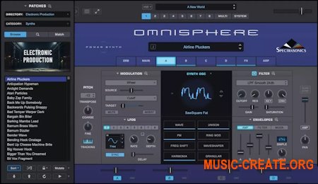 Spectrasonics Omnisphere 3 - синтезатор гибридный