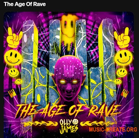 Olly James Signature Sounds Vol.50 The Age Of Rave (WAV MiDi)