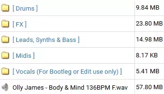 Olly James Signature Sounds Vol.53 Body & Mind (WAV MiDi)