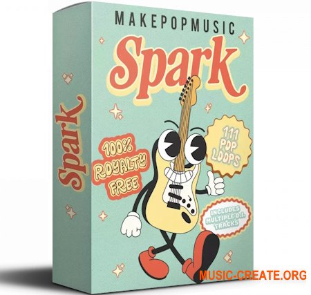 Make Pop Music Spark (Pop Guitar Loops) (WAV)