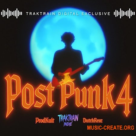 Traktrain Post-punk 4 Sample Pack By Prodkult X Dutch Revz (WAV)