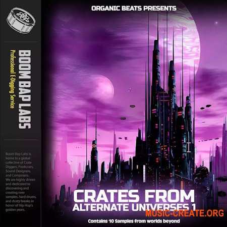 Boom Bap Labs Organic Beats Crates From Alternate Universes 1 (WAV)