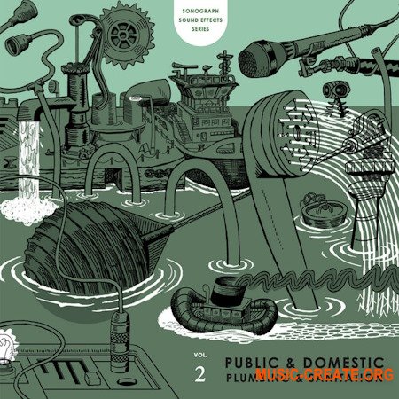 Mark Vernon Sonograph Sound Effects Series Volume 2 Public and Domestic Plumbing and Sanitation