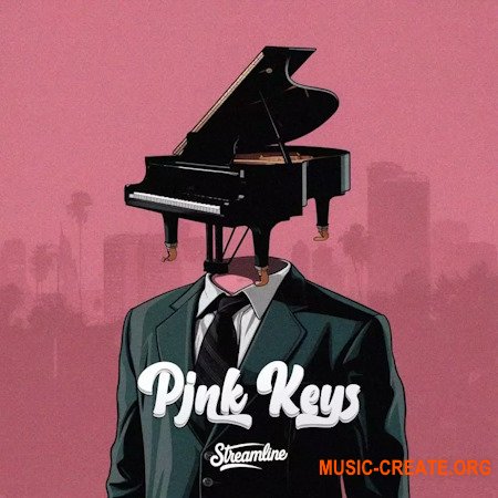 Streamline Samples Pink Keys