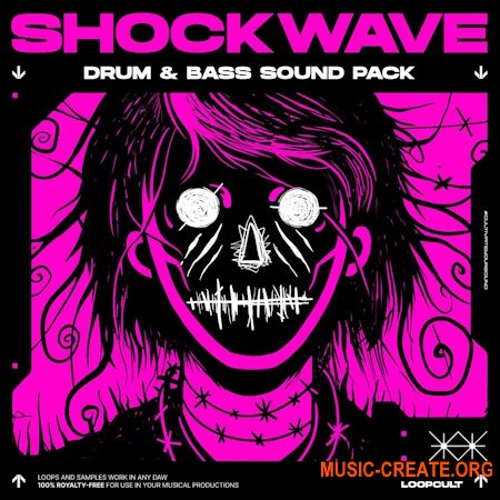 Loop Cult Shockwave – Drum & Bass Sound Pack (WAV, MIDI, Serum Presets, Ableton Drum Rack, FL Studio projects)