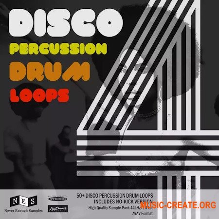 Never Enough Samples Disco Percussion Drum Loops Vol.4