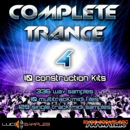 Lucid Samples Complete Trance Vol 4 (WAV, MiDi, FL Studio)