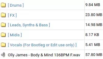 Olly James Signature Sounds Vol.53 Body & Mind (WAV MiDi)