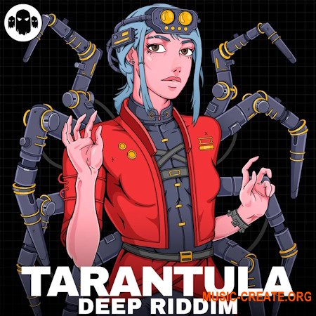 Ghost Syndicate Tarantula: Deep Riddim (WAV, Ableton Live Drum Rack)